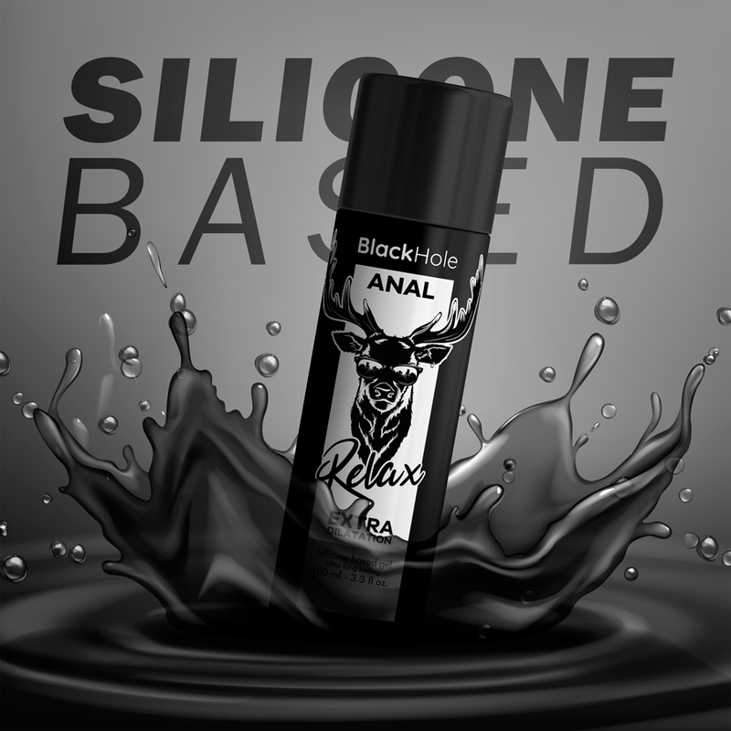 BLACK HOLE - GEL DILATAZIONE ANALE A BASE DI SILICONE 100 ML
