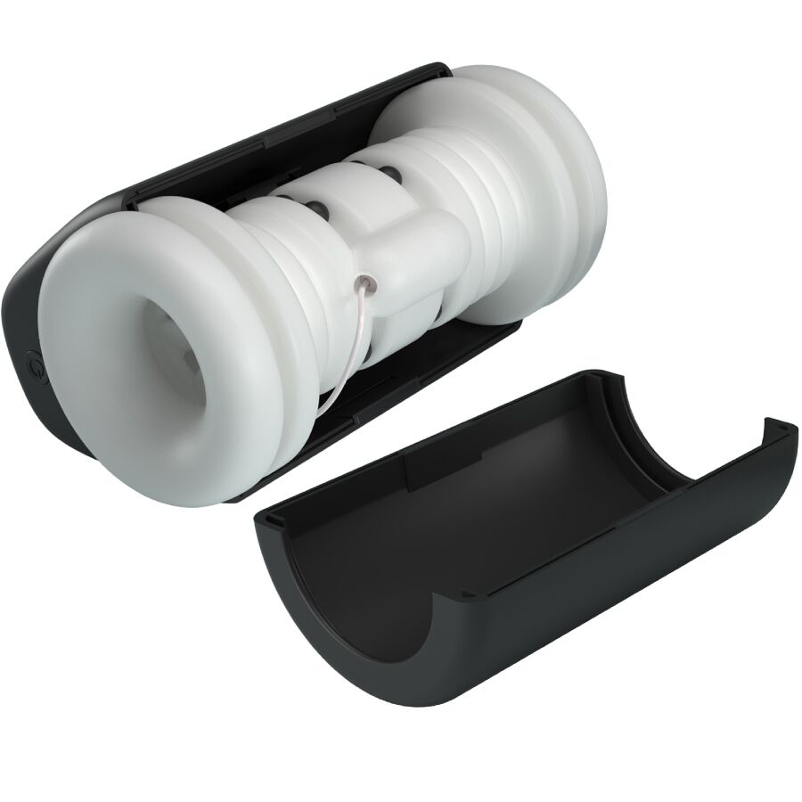 PRETTY LOVE - DJ GIRL MASTURBATORE MASCHILE CON VIBRAZIONE 5 IMPOSTAZIONI NEGRO