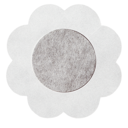 BYE-BRA - COPPETTE PER CAPEZZETTI FIORE PACK 3 UDS MARRONE MISURARE XL