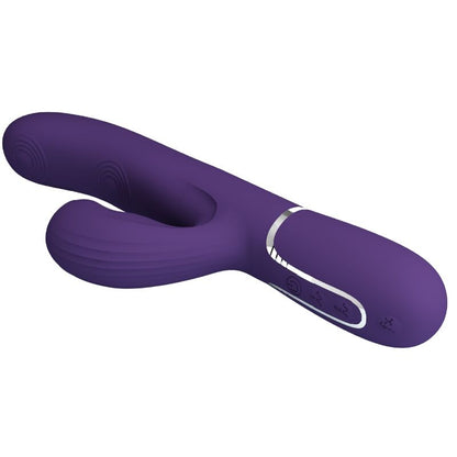 PRETTY LOVE - PERLITA VIBRATORE G-SPOT 3 IN 1 MULTIFUNZIONE VIOLA