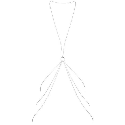 BIJOUX - MAGNIFIQUE CATENE IN METALLO PER IL CORPO 8 ARGENTO